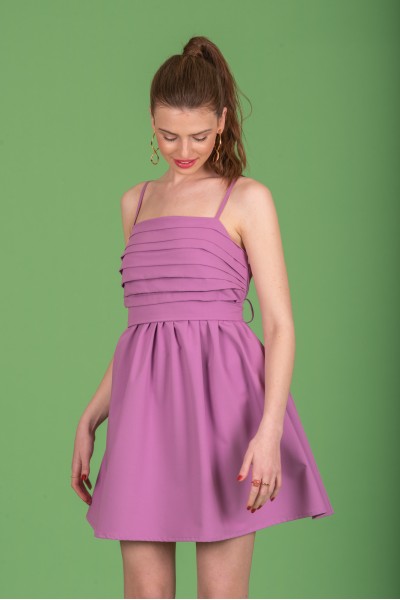 Lori dress (Intense Lilac) - CHATON
