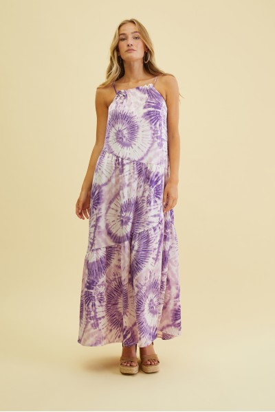 Naomi Dress - Hyacinth Print
